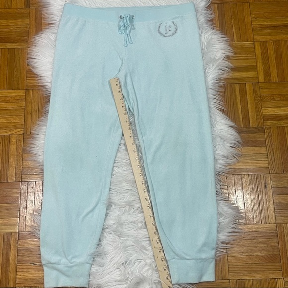 JUICY COUTURE velour Joggers with logo size large - Picture 7 of 12